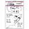 RANGER RANGER DINA WAKLEY MEDIA LET THE ART OUT 6x9 CLING STAMP SET