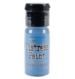 RANGER TIM HOLTZ DISTRESS ACRYLIC PAINT SALTY OCEAN 1OZ