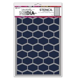 RANGER RANGER DINA WAKLEY MEDIA STENCIL LATTICE 9"X6"