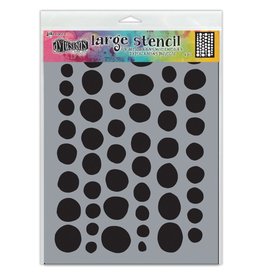 RANGER DYLUSIONS  COINS LARGE 9X12 STENCIL