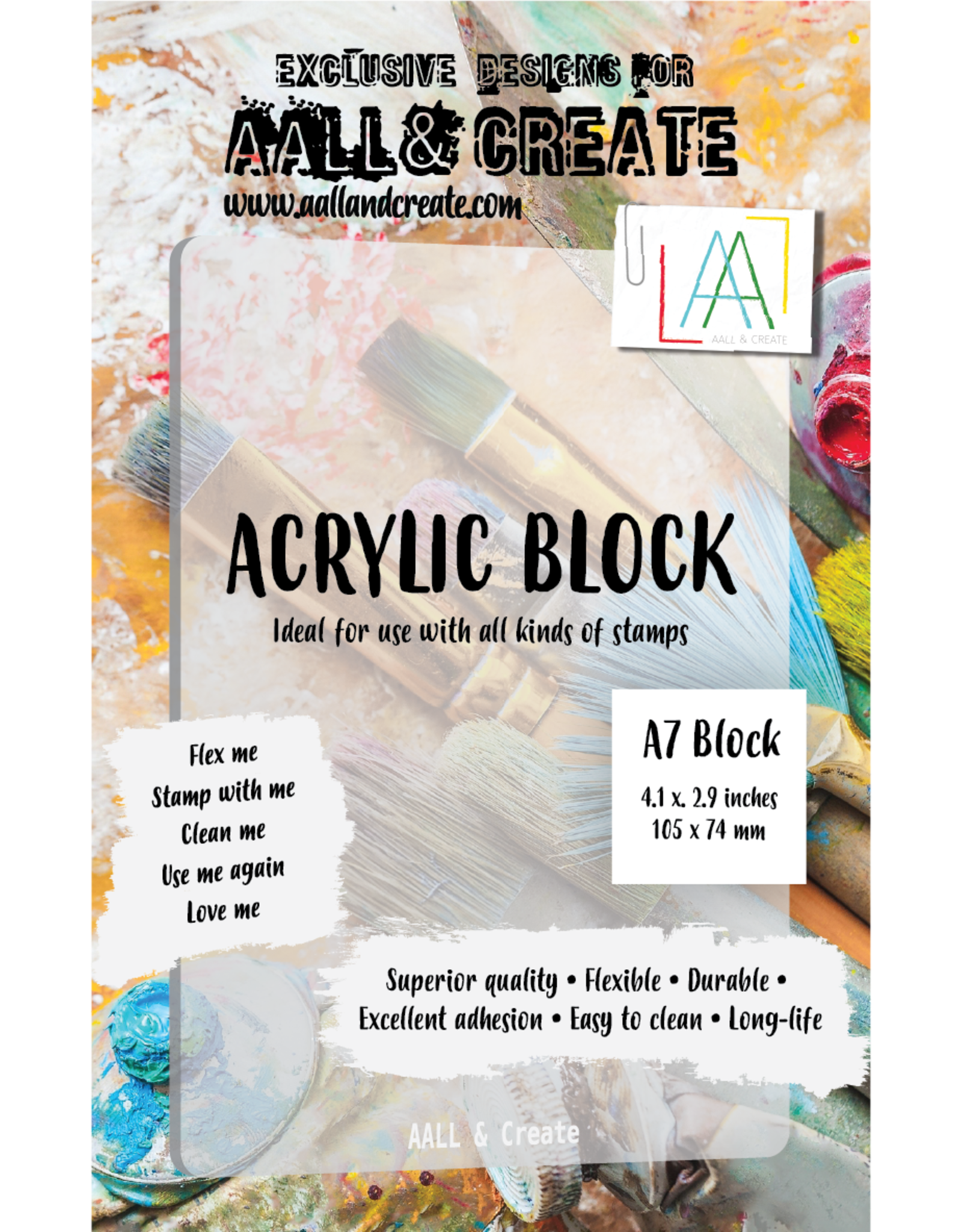 AALL & CREATE AALL & CREATE A7 ACRYLIC BLOCK