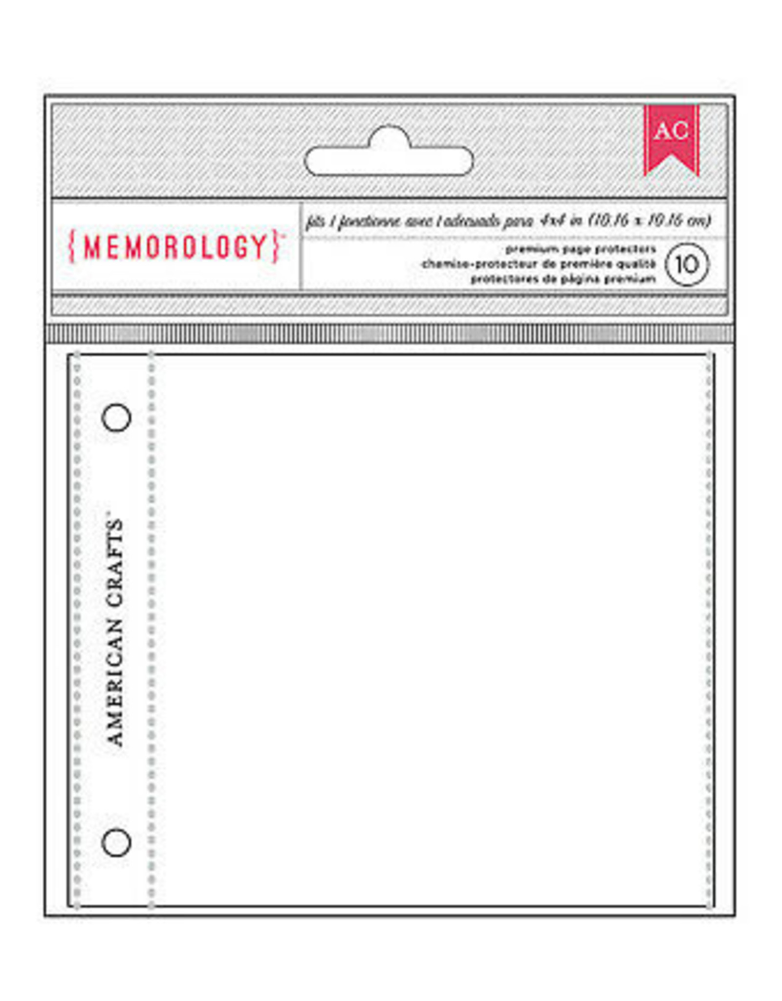 AMERICAN CRAFTS AMERICAN CRAFTS MEMOROLOGY REFILL PAGES 4X4