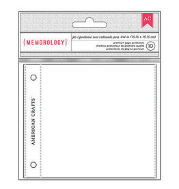 AMERICAN CRAFTS AMERICAN CRAFTS MEMOROLOGY REFILL PAGES 4X4