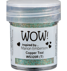WOW! WOW MARION EMBERSON COPPER TEAL EMBOSSING POWDER 0.5OZ