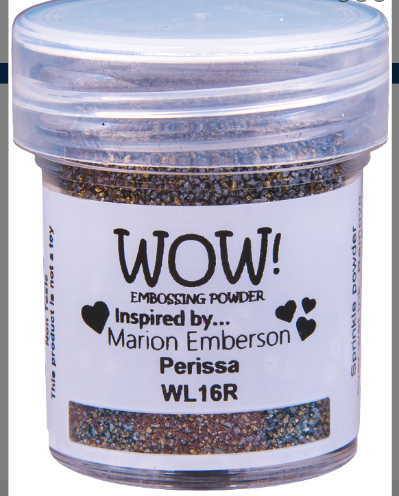WOW! WOW! MARION EMBERSON PERISSA EMBOSSING POWDER 0.5OZ