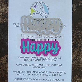 THE RABBIT HOLE DESIGNS HAPPY WITH SHADOW DIE SET
