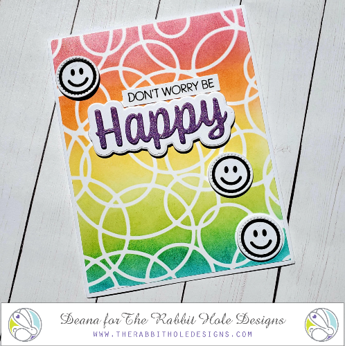 THE RABBIT HOLE DESIGNS HAPPY WITH SHADOW DIE SET