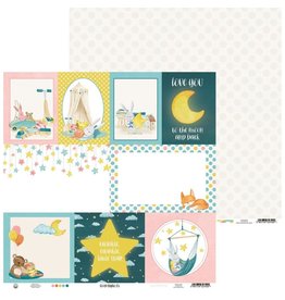 P13 P13 GOOD NIGHT #05 12x12 CARDSTOCK