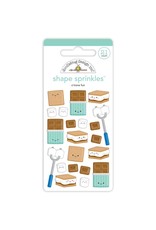 DOODLEBUG DESIGNS DOODLEBUG DESIGN S'MORE FUN SHAPE SPRINKLES