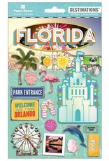 PAPER HOUSE PRODUCTIONS PAPER HOUSE DESTINATIONS FLORIDA MAGIC 3D STICKERS