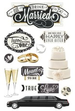PAPER HOUSE PRODUCTIONS PAPER HOUSE MARRIAGE 3D STICKERS