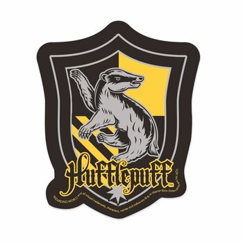 PAPER HOUSE PRODUCTIONS PAPER HOUSE HARRY POTTER HUFFLEPUFF SHEILD VINYL LAPTOP STICKER