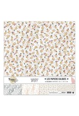 FLORILEGES DESIGNS FLORILÈGES DESIGN TERRE DES SENS 12x12 VELLUM  PACK