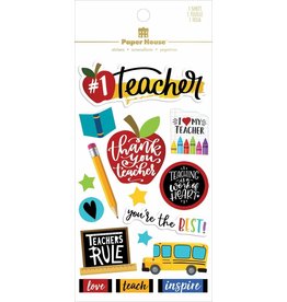 PAPER HOUSE PRODUCTIONS PAPER HOUSE TEACHER #1 3D STICKERS