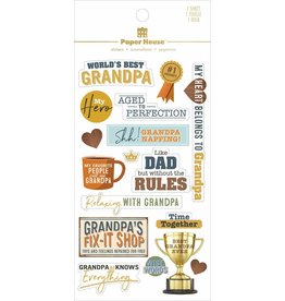 PAPER HOUSE PRODUCTIONS PAPER HOUSE GRANDFATHER STICKERS