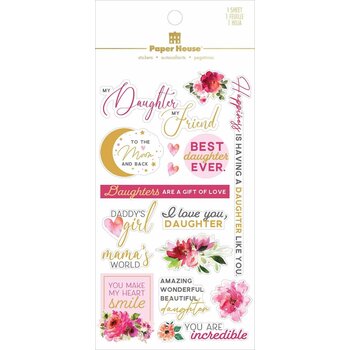 PAPER HOUSE PRODUCTIONS PAPER HOUSE DAUGHTER STICKERS