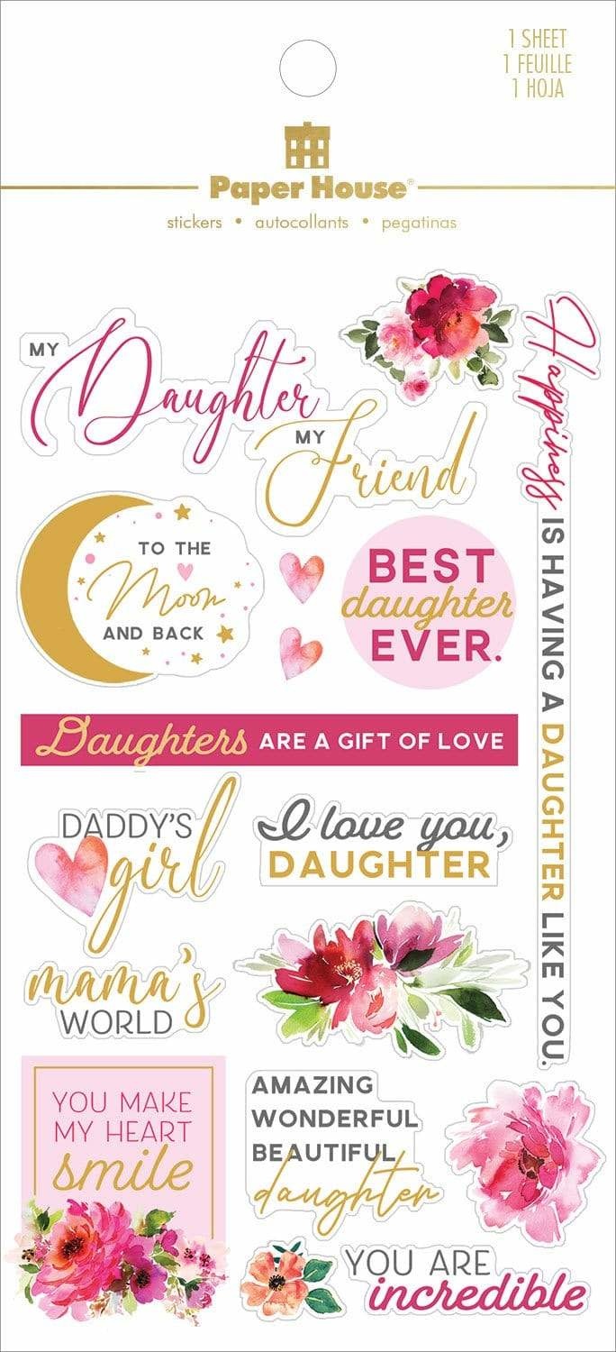 PAPER HOUSE PRODUCTIONS PAPER HOUSE DAUGHTER STICKERS