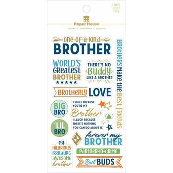 PAPER HOUSE PRODUCTIONS PAPER HOUSE BROTHER STICKERS
