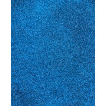 SWEET POPPY FAIRY SATIN GLITTER ROYAL BLUE