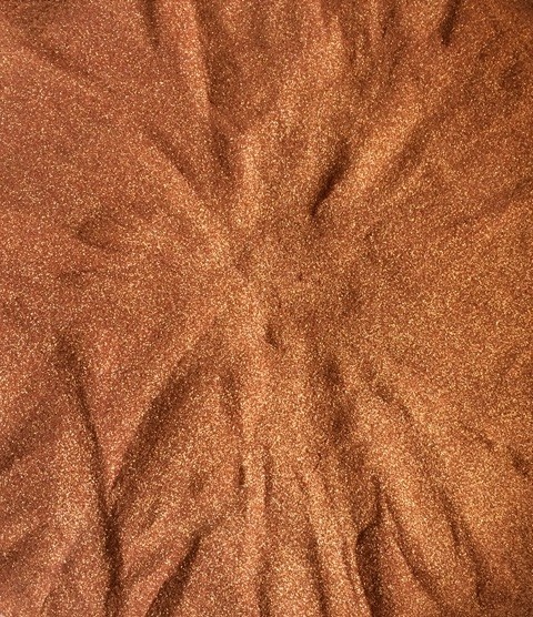 SWEET POPPY FAIRY SATIN GLITTER PENNY COPPER