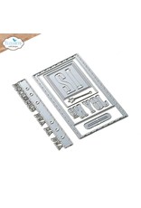 ELIZABETH CRAFT DESIGNS ELIZABETH CRAFT DESIGNS SIDEKICK ESSENTIALS 21 POLAROID STYLE DIE SET