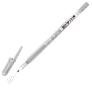 SAKURA SAKURA GELLY ROLL SILVER METALLIC GEL PEN