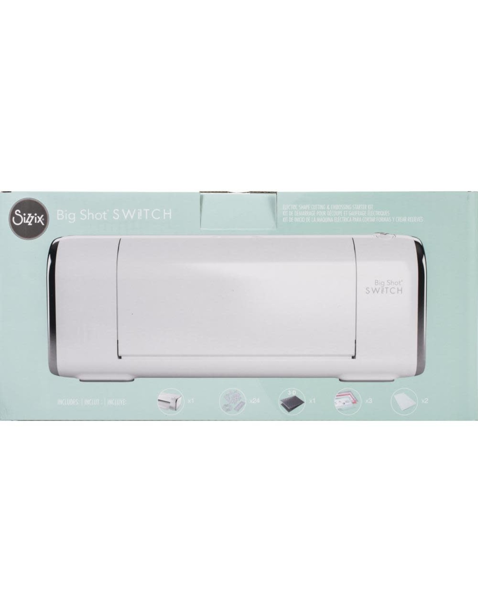 SIZZIX SIZZIX WHITE BIG SHOT SWITCH PLUS STARTER KIT