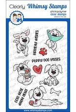 WHIMSY STAMPS WHIMSY STAMPS PUPPY DOG KISSES CLEAR STAMP SET
