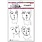 RANGER RANGER DINA WAKLEY MEDIA CHURCH DOODLES CLING STAMP SET