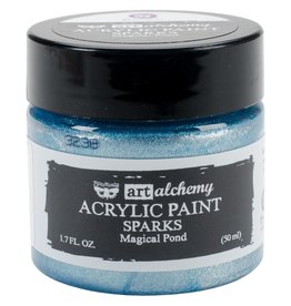 PRIMA PRIMA FINNABAIR ART ALCHEMY MAGICAL POND SPARKS ACRYLIC PAINT  1.7oz