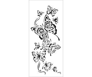 Sunny Butterfly Stencil from The Crafter's Workshop – Ken Oliver Crafts