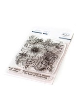 PINKFRESH PINKFRESH STUDIO BEST OF EVERYTHING FLORAL CLEAR STAMP SET