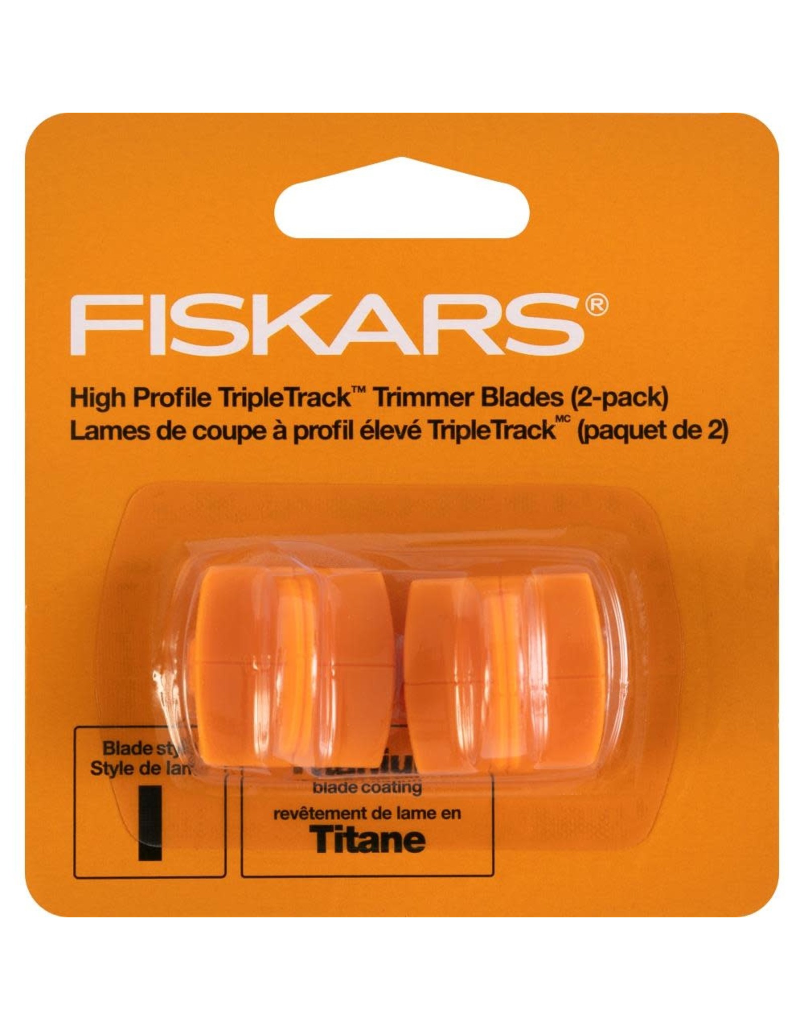 FISKARS FISKARS TRIPLE TRACK HIGH PROFILE TITANIUM BLADES 2PK