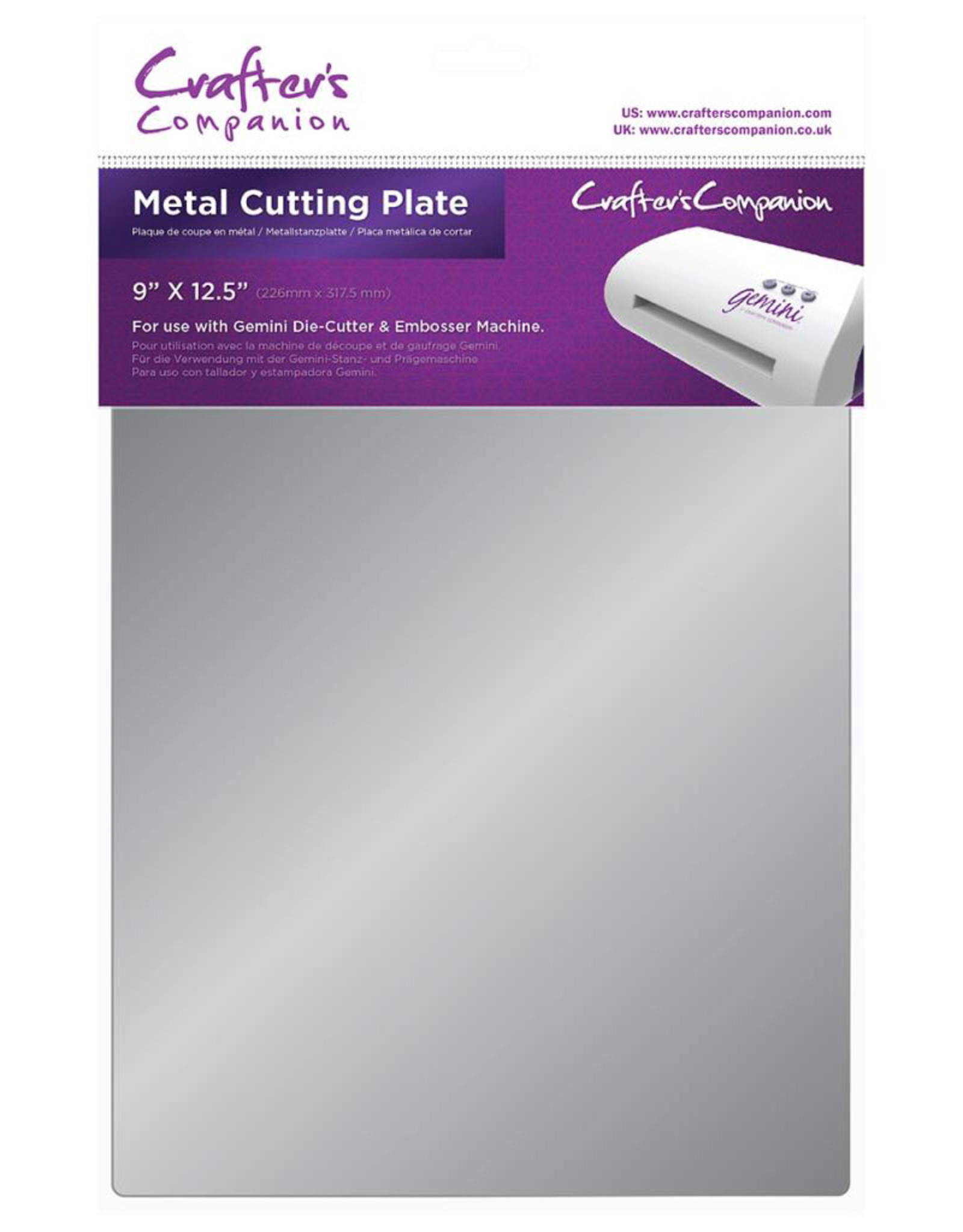 CRAFTERS COMPANION CRAFTER'S COMPANION METAL CUTTING PLATE FOR GEMINI