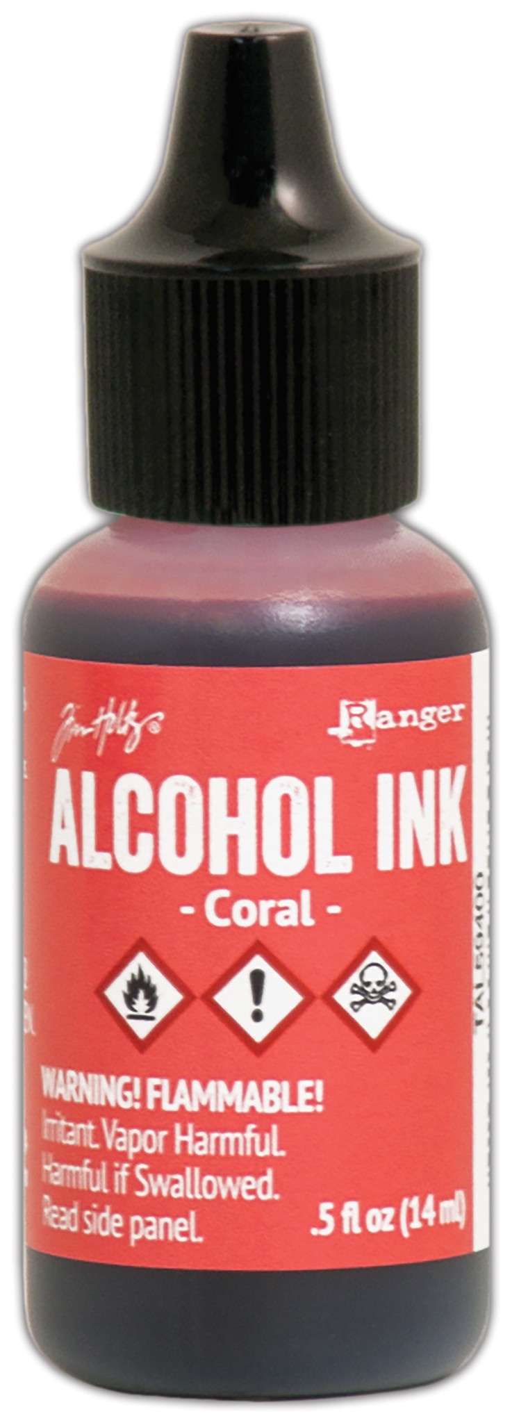 RANGER TIM HOLTZ ALCOHOL INK CORAL 0.5 OZ