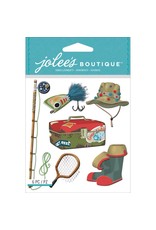 JOLEE’S JOLEE'S BOUTIQUE FISHING DIMENSIONAL STICKERS