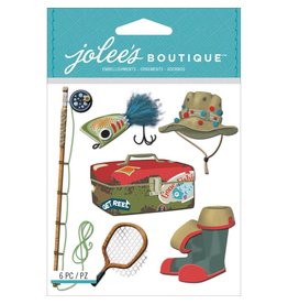 JOLEE’S JOLEE'S BOUTIQUE FISHING  3D STICKERS