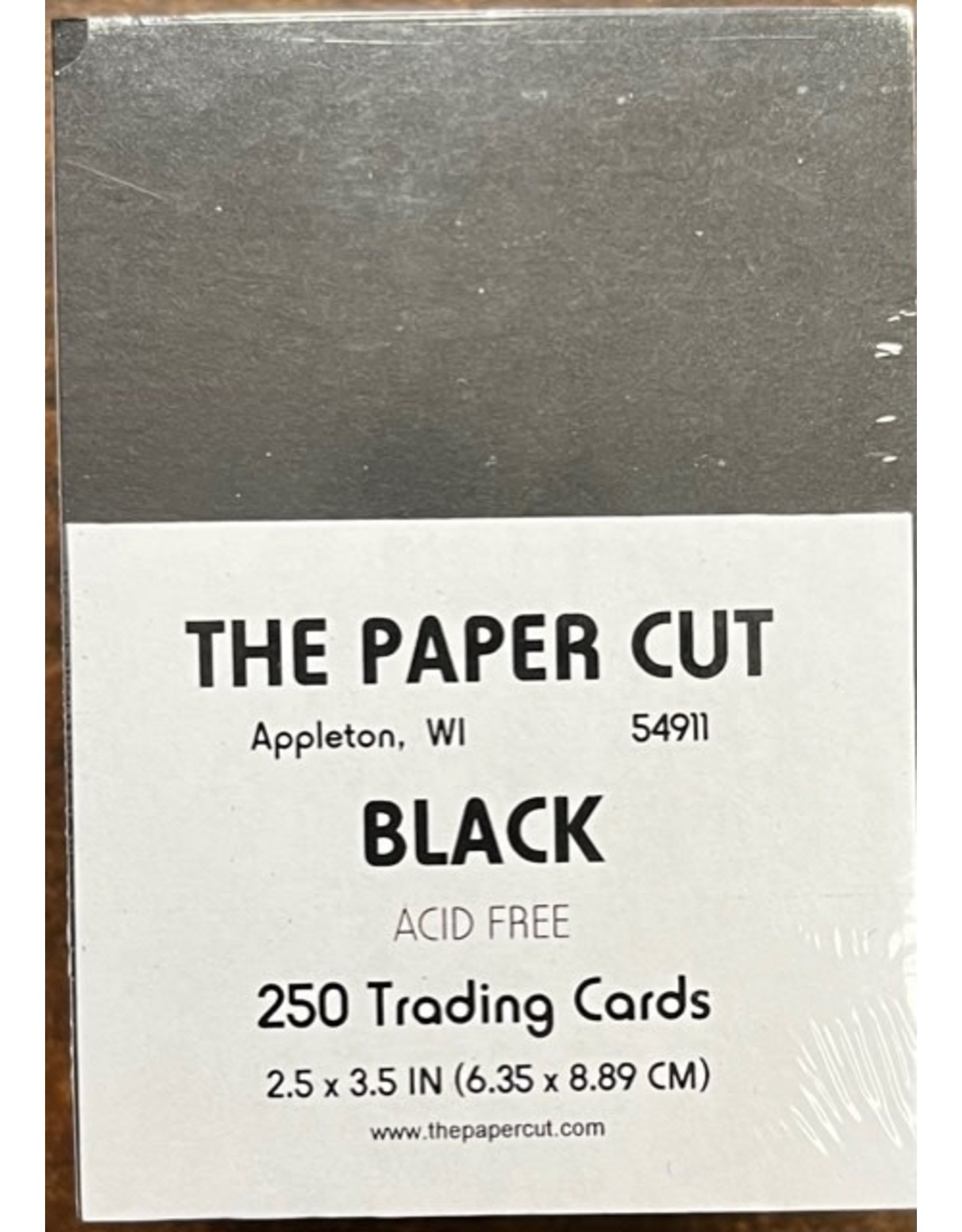 PAPER CUT THE PAPER CUT BLACK TRADING CARDS 2.5x3.5 250/PK