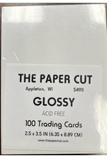 PAPER CUT THE PAPER CUT GLOSSY TRADING CARDS 2.5x3.5 100/PK