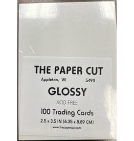 PAPER CUT THE PAPER CUT GLOSSY TRADING CARDS 2.5x3.5 100/PK