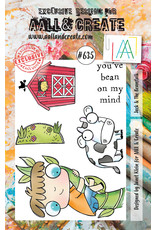 AALL & CREATE AALL & CREATE JANET KLEIN #635 JACK & THE BEANSTOCK A7 ACRYLIC STAMP SET
