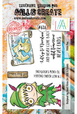 AALL & CREATE AALL & CREATE JANET KLEIN #636 PETER PAN A7 ACRYLIC STAMP SET