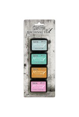 RANGER TIM HOLTZ DISTRESS ARCHIVAL MINI INK PAD KIT #4