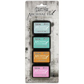 RANGER TIM HOLTZ DISTRESS ARCHIVAL MINI INK PAD KIT #4