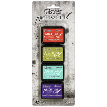 RANGER TIM HOLTZ DISTRESS ARCHIVAL MINI INK PAD KIT #5