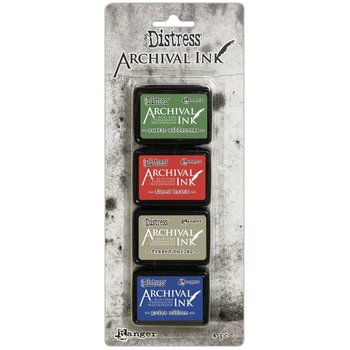 RANGER TIM HOLTZ DISTRESS ARCHIVAL MINI INK PAD KIT #6