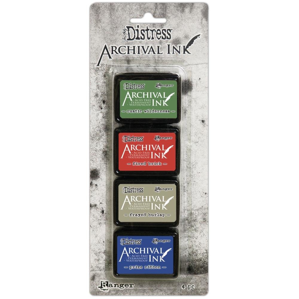 RANGER TIM HOLTZ DISTRESS ARCHIVAL MINI INK PAD KIT #6