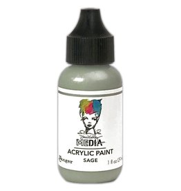 RANGER RANGER DINA WAKLEY MEDIA ACRYLIC PAINT SAGE 1OZ