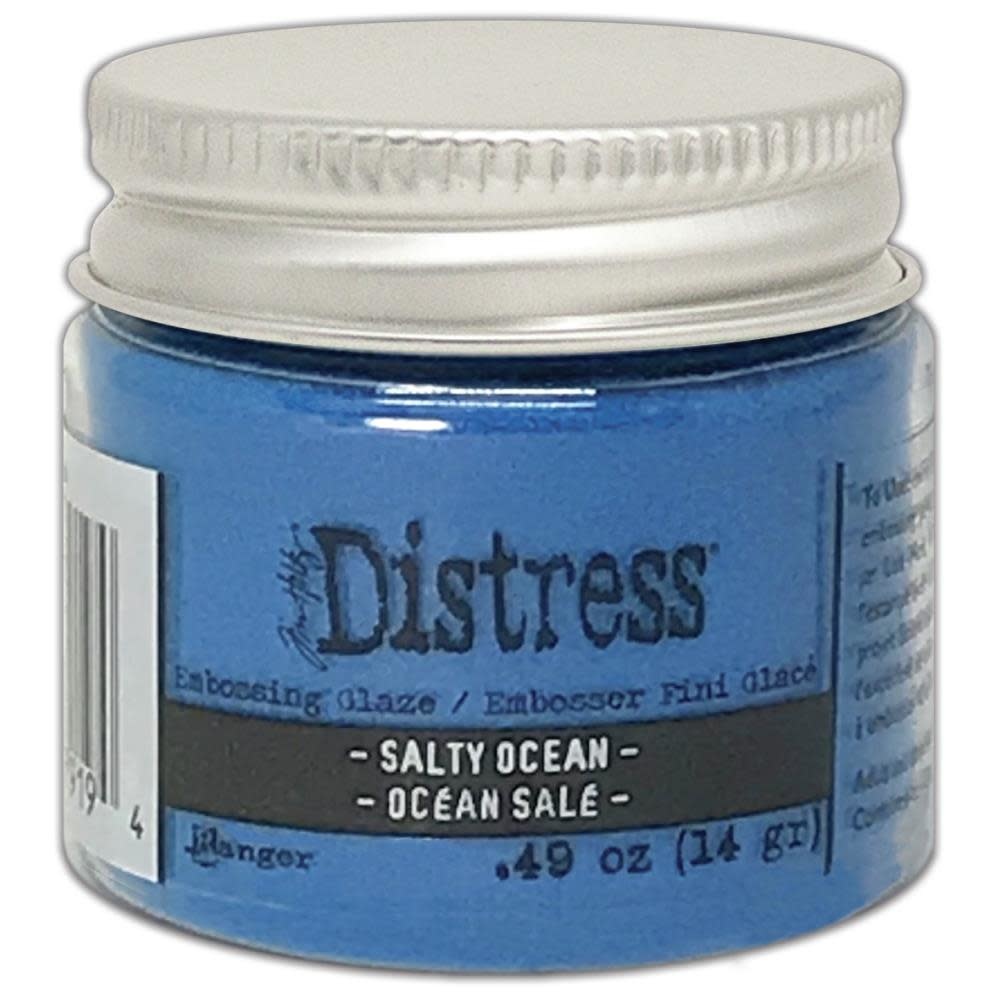 RANGER TIM HOLTZ DISTRESS EMBOSSING GLAZE SALTY OCEAN