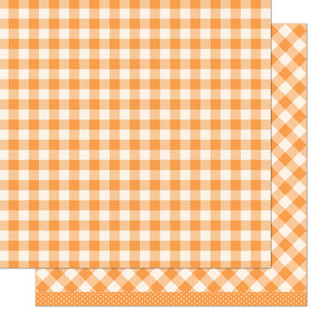 LAWN FAWN LAWN FAWN GOTTA HAVE GINGHAM RAINBOW MARGARET 12X12 CARDSTOCK